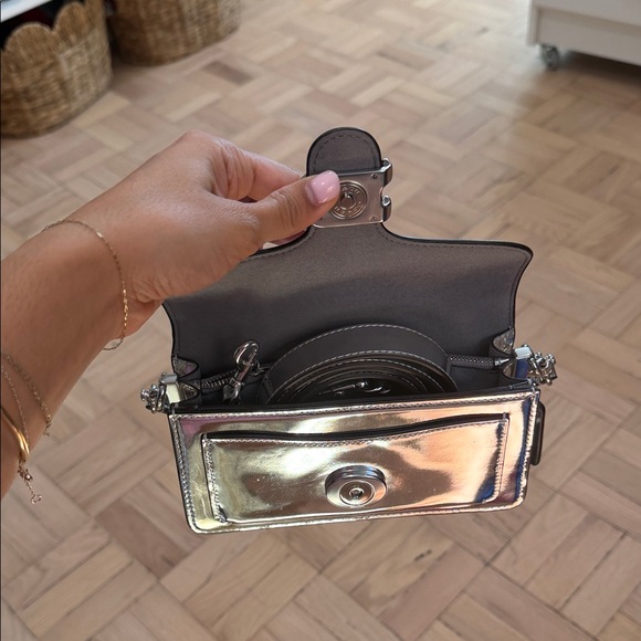 Coach Metallic Tabby 20 Shoulder Bag - Picture 3 of 3